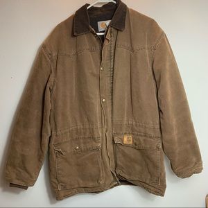 VTG Carhartt USA Made Barn Chore Jacket L/XL EUC
